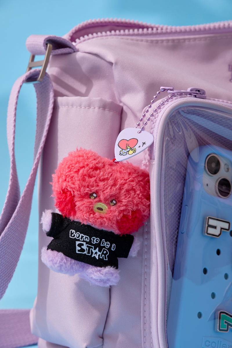 mini minini ぬいぐるみキーリング(BAND) TATA