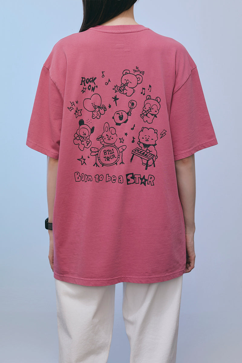 ベーシックTシャツ MGT(BAND) BT21