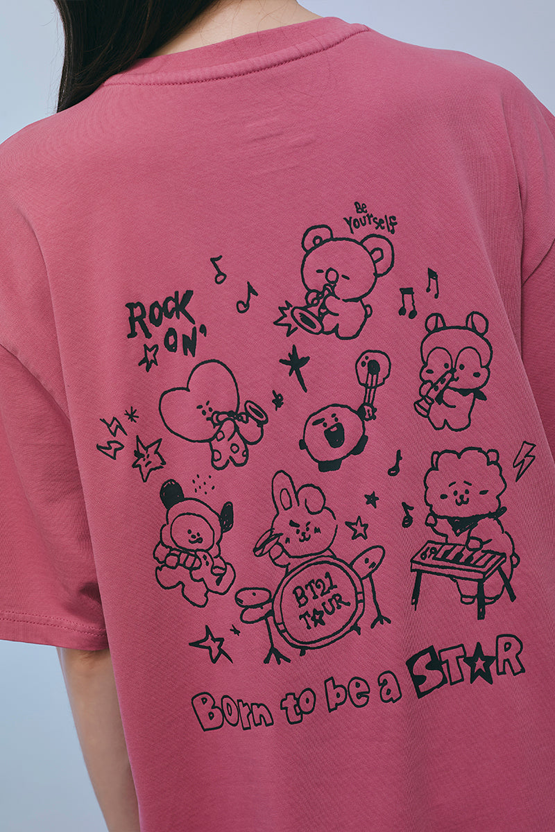 ベーシックTシャツ MGT(BAND) BT21