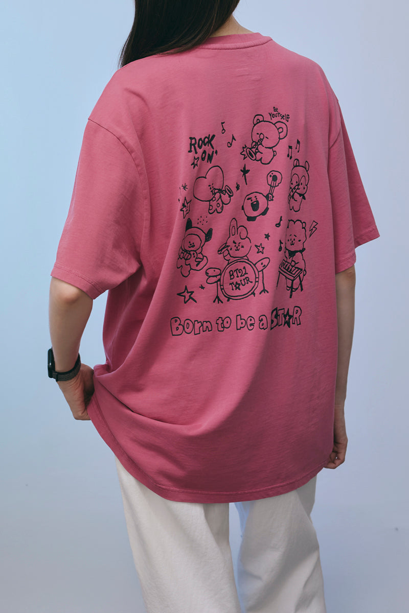 ベーシックTシャツ MGT(BAND) BT21