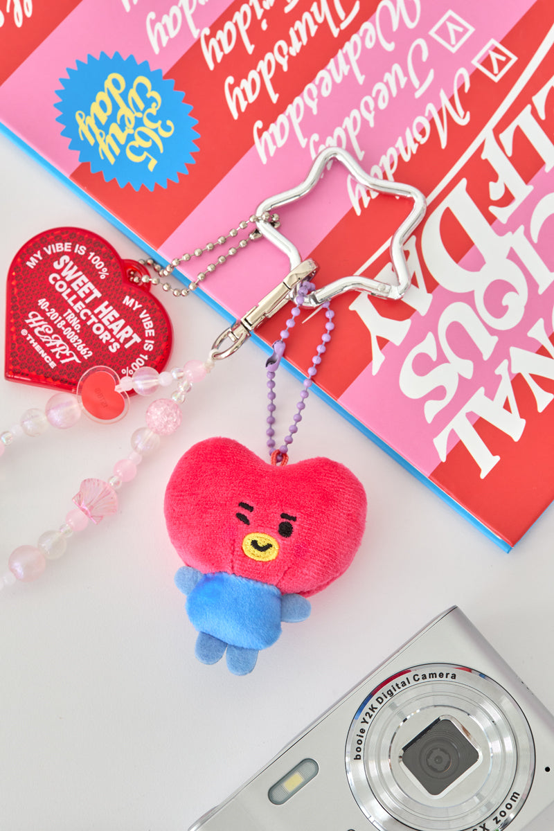 BT21 ON THE CLOUD ぬいぐるみキーリング バラ売り⭕ ベビー ぬいぐるみキーリング(PEARL) TATA – LINE FRIENDS
