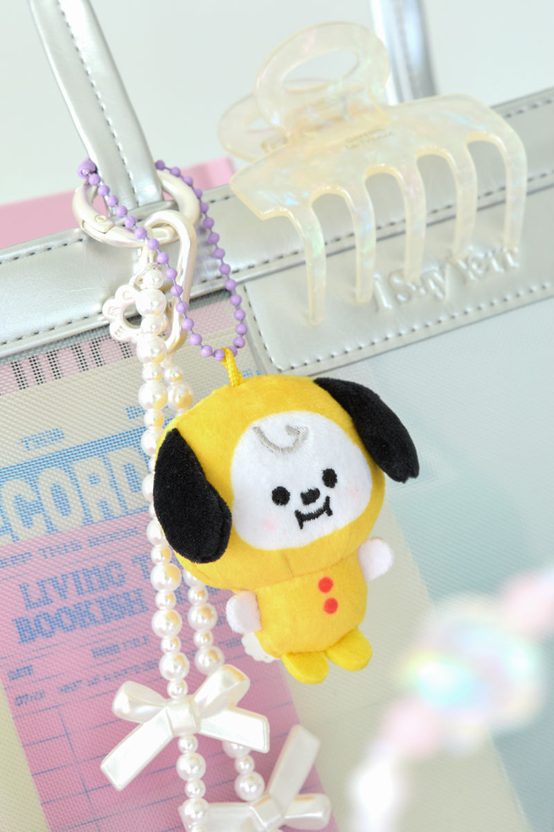 公式　BT21 CHIMMY ぬいぐるみ キーリング カチューシャセット ベビー ベビー ぬいぐるみキーリング(SPLASH) CHIMMY – LINE FRIENDS