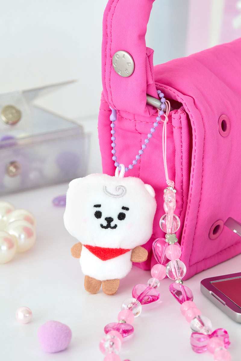 ベビー ぬいぐるみキーリング(PEARL) RJ – LINE FRIENDS SQUARE