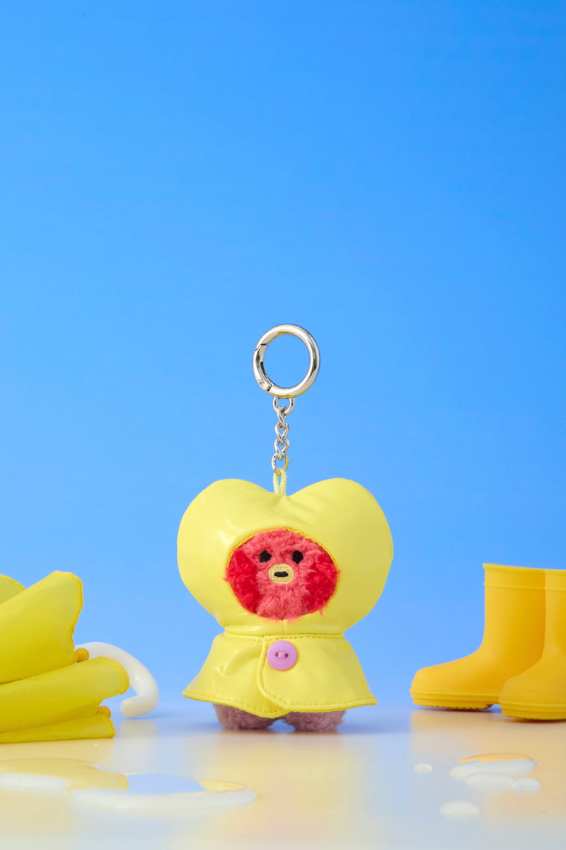 BT21 mini minini ぬいぐるみキーリング(RAINY DAY) TATA