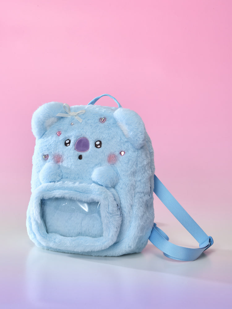 BT21 minini クリアポケットぬいぐるみバッグ(RIBBONED YOU) KOYA