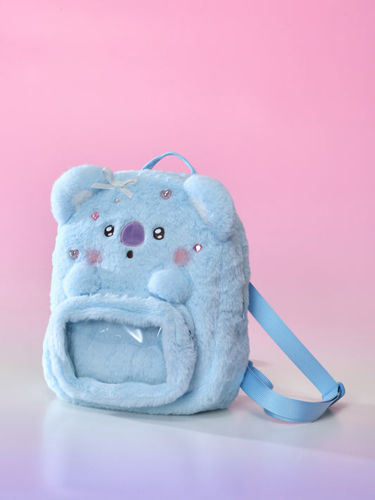 BT21 minini クリアポケットぬいぐるみバッグ(RIBBONED YOU) KOYA