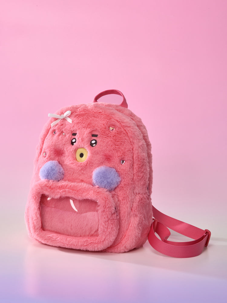 BT21 minini クリアポケットぬいぐるみバッグ(RIBBONED YOU) TATA