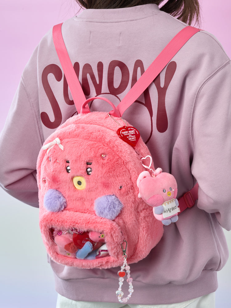 BT21 minini クリアポケットぬいぐるみバッグ(RIBBONED YOU) TATA