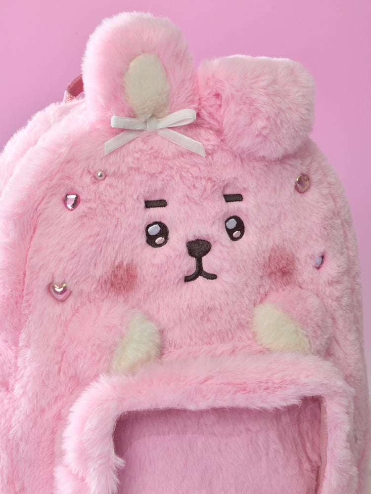 BT21 minini クリアポケットぬいぐるみバッグ(RIBBONED YOU) COOKY