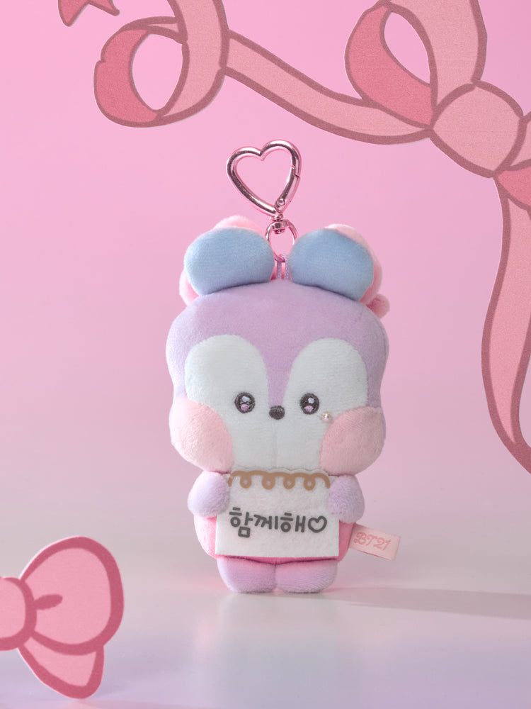 BT21 minini ぬいぐるみキーリング(RIBBONED YOU) MANG