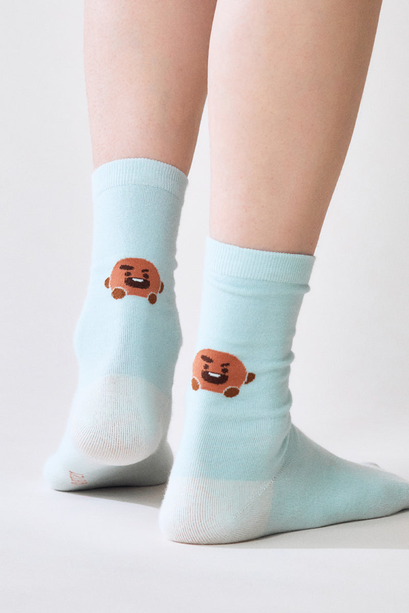 ベーシックデイリージャカードソックス SHOOKY