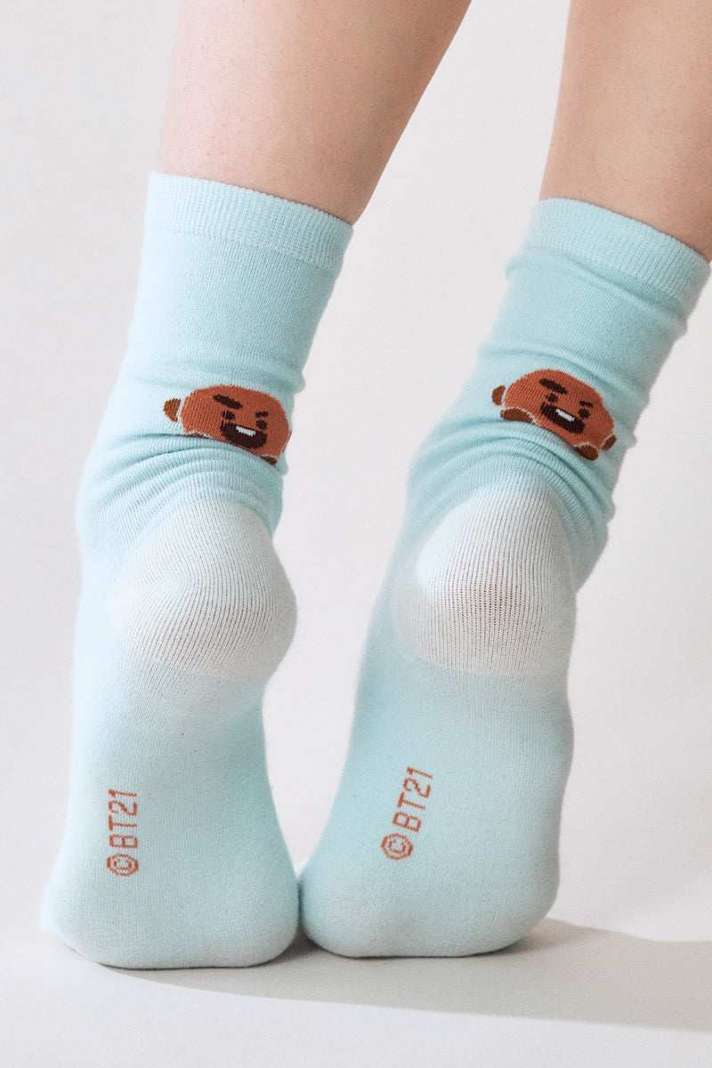 ベーシックデイリージャカードソックス SHOOKY