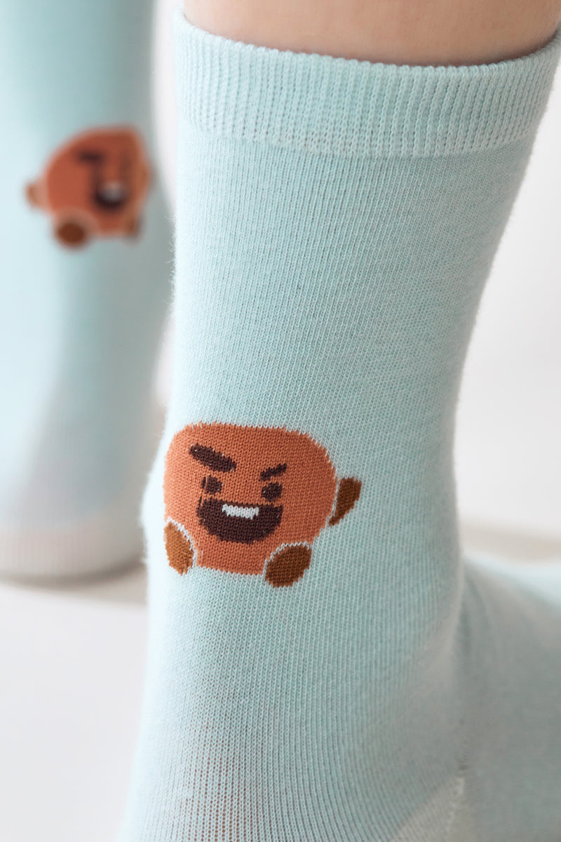 ベーシックデイリージャカードソックス SHOOKY