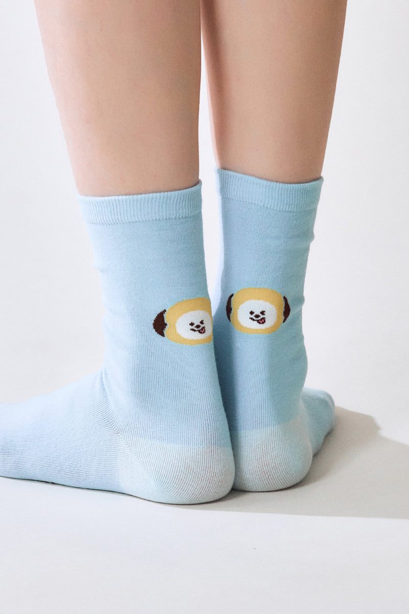 ベーシックデイリージャカードソックス CHIMMY