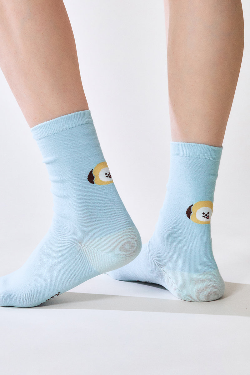 ベーシックデイリージャカードソックス CHIMMY