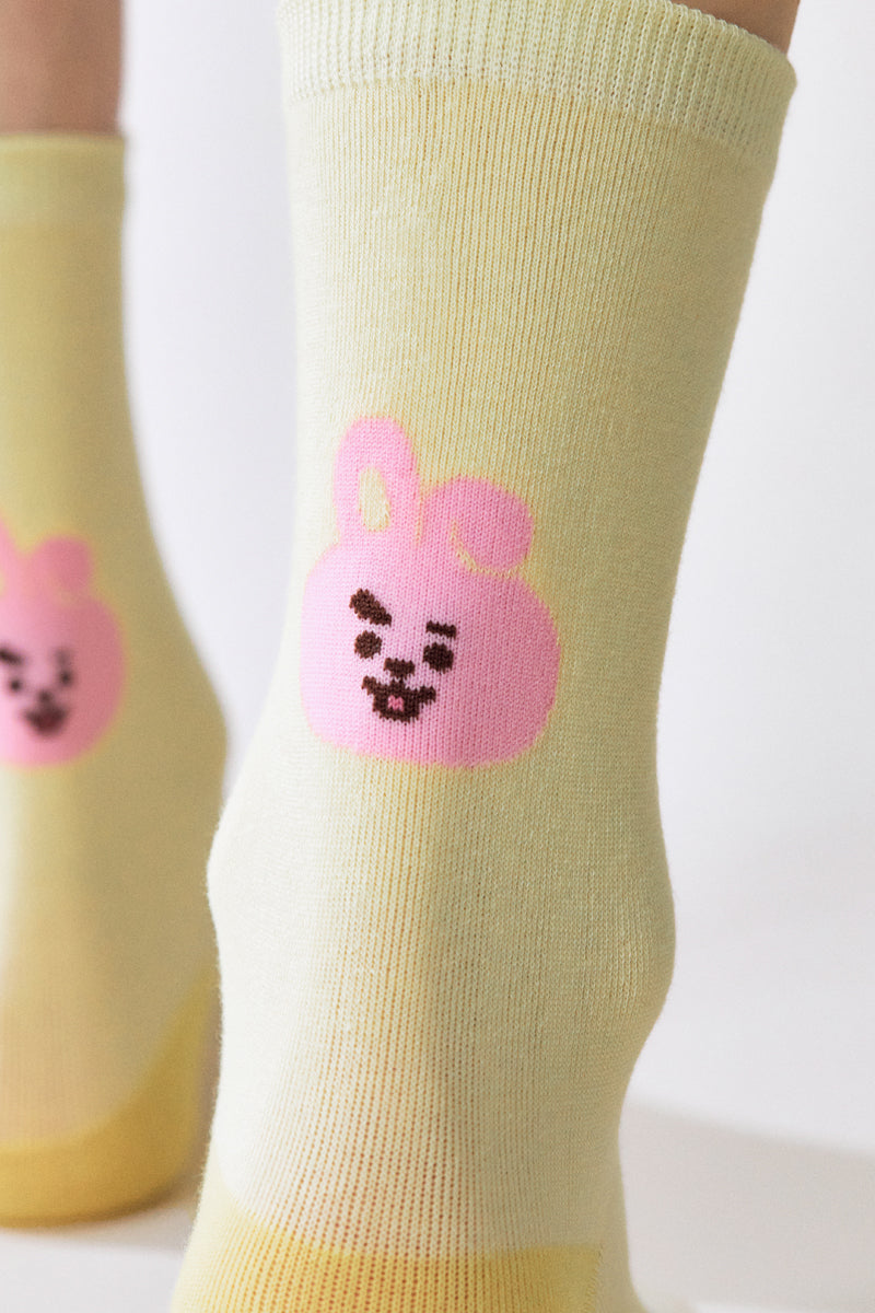 ベーシックデイリージャカードソックス COOKY