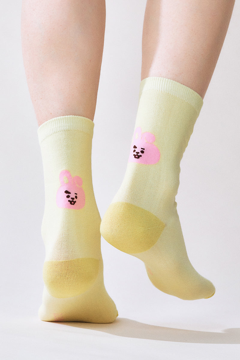 ベーシックデイリージャカードソックス COOKY