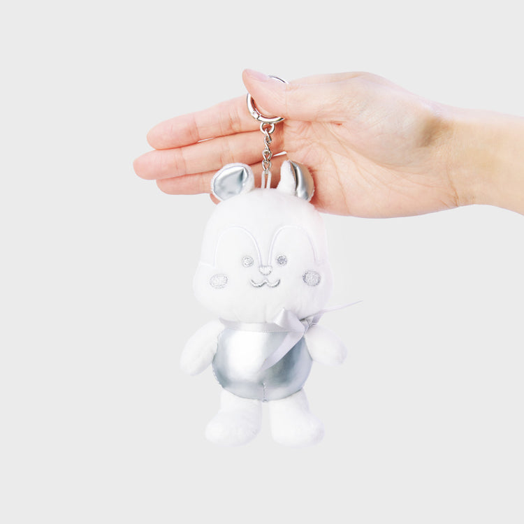 シルバー ぬいぐるみキーリング(Shining) MANG