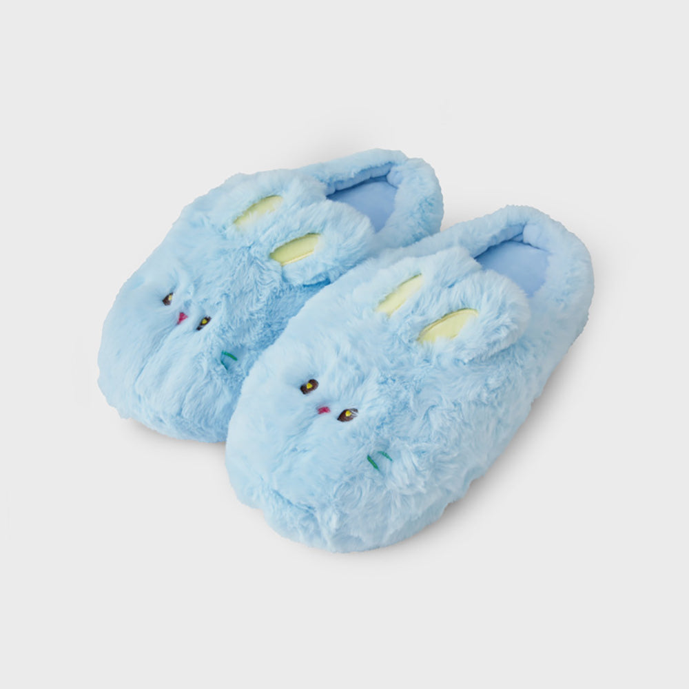 bunini ぬいぐるみスリッパ (BLUE)