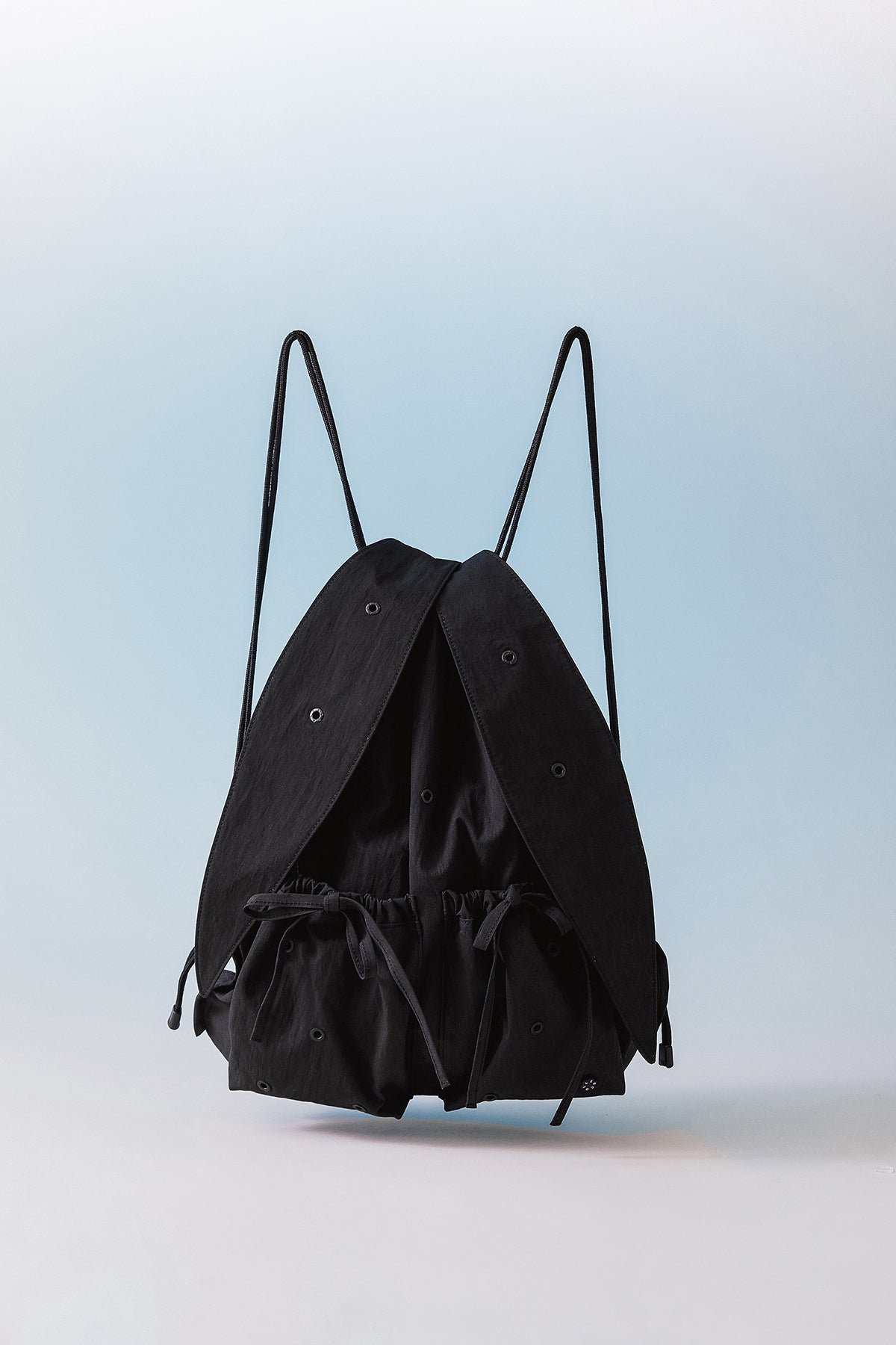 NJ X COLLER ラビットストリングバッグ(SHADE BLACK)