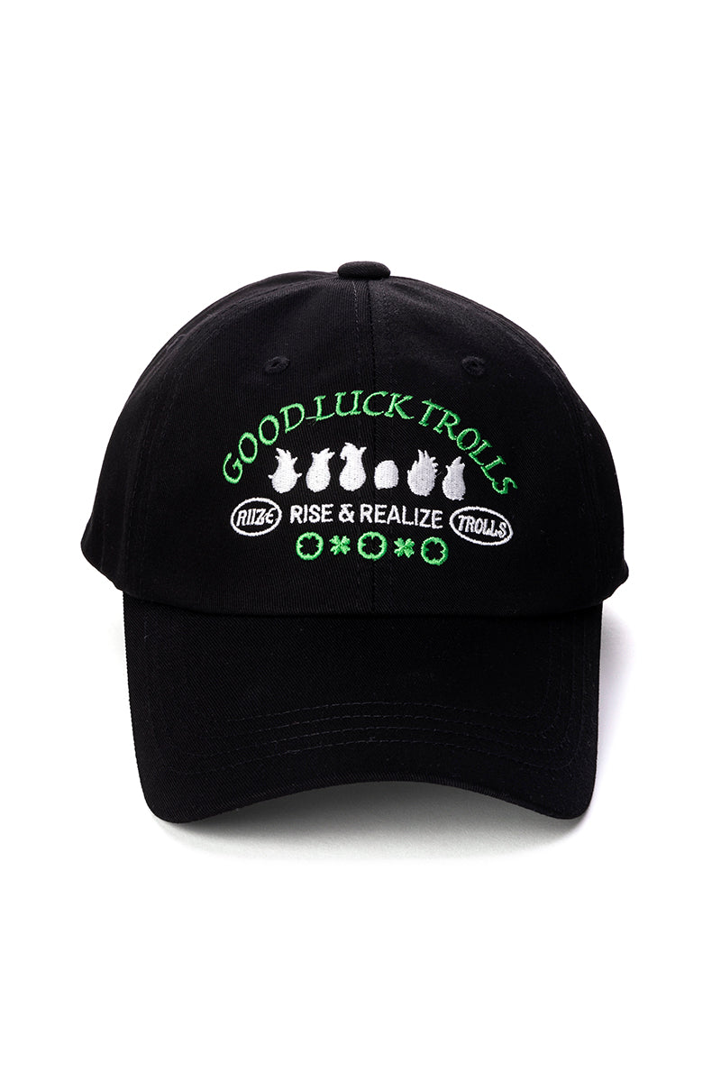 [RIIZE X Good Luck Trolls] BALLCAP (BLACK)