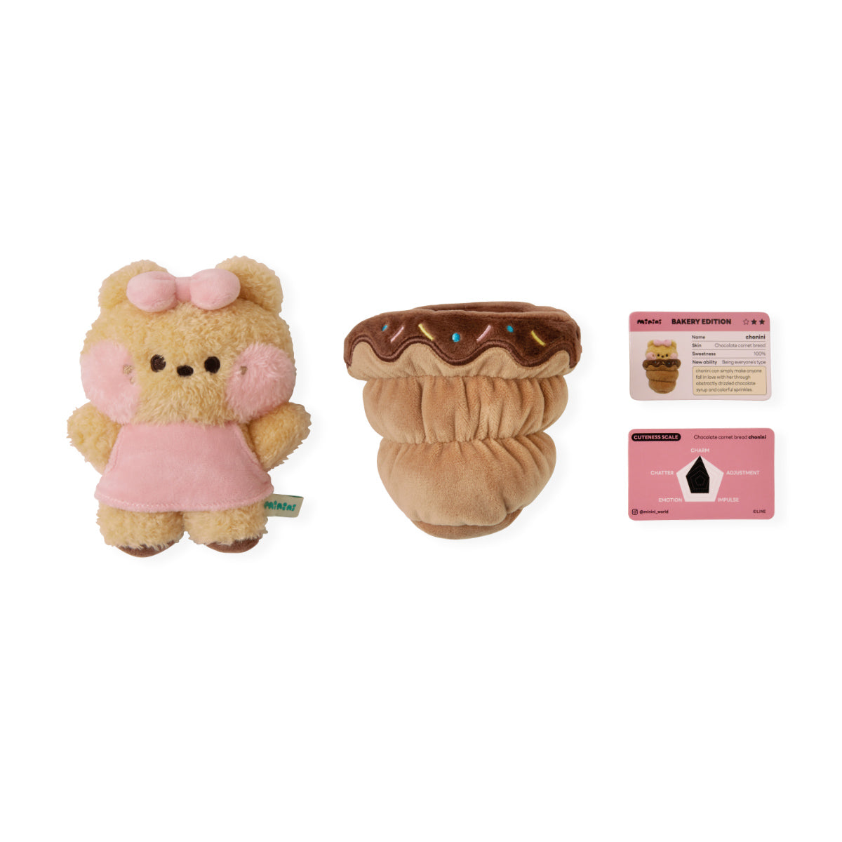 minini ミニぬいぐるみ(ベーカリー) チョニニ