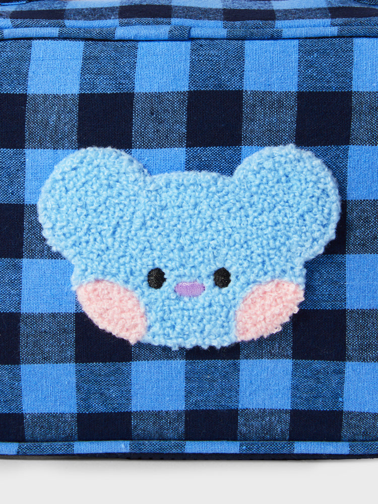 minini ベーシック チェックポーチ KOYA