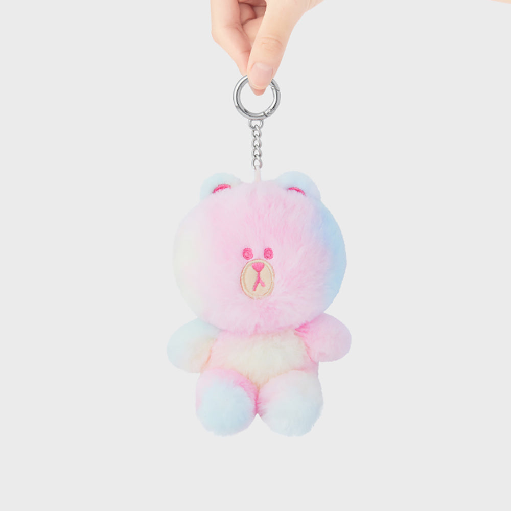 バッグチャームぬいぐるみ(MULTI) ブラウン