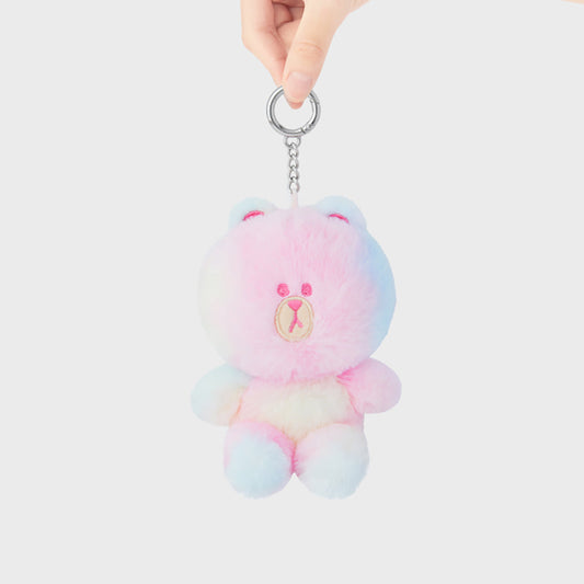 バッグチャームぬいぐるみ(MULTI) ブラウン