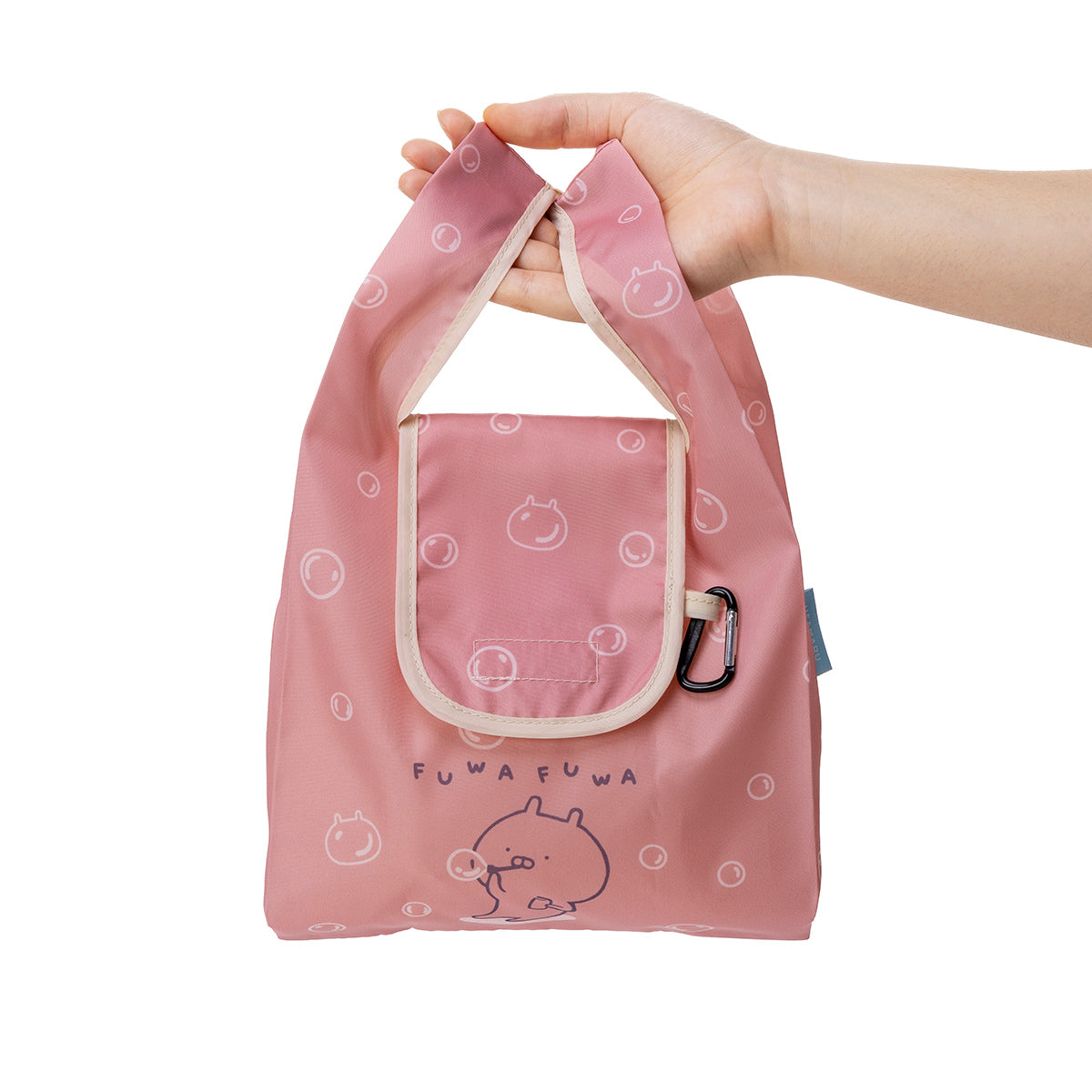 ミニエコバッグ(シャボン玉) うさまる