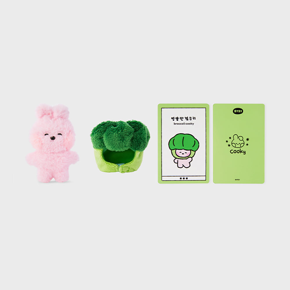 BT21 mini minini 野菜ぬいぐるみ(VEGGIE) COOKY