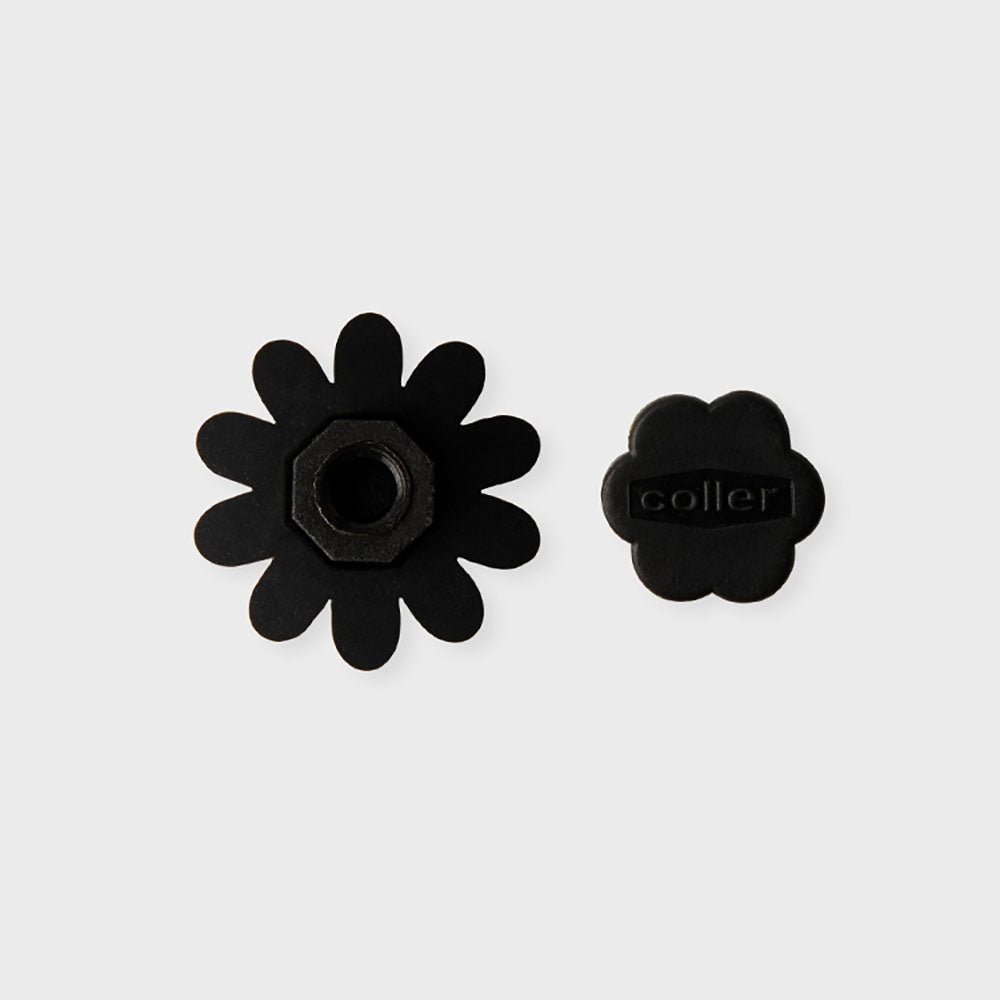 COLLER スモールフラワースティコン3 ブラック