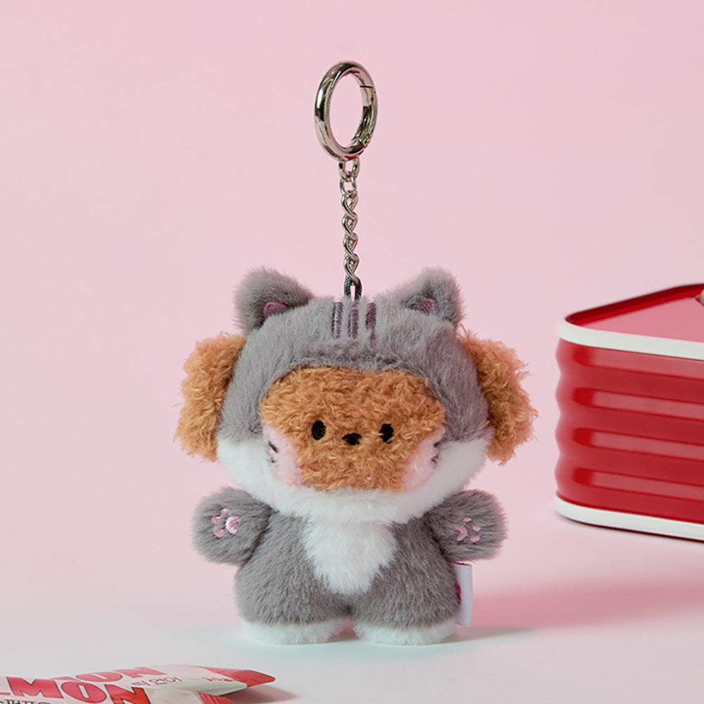 minini ぬいぐるみキーリング(catnini) チョコニ