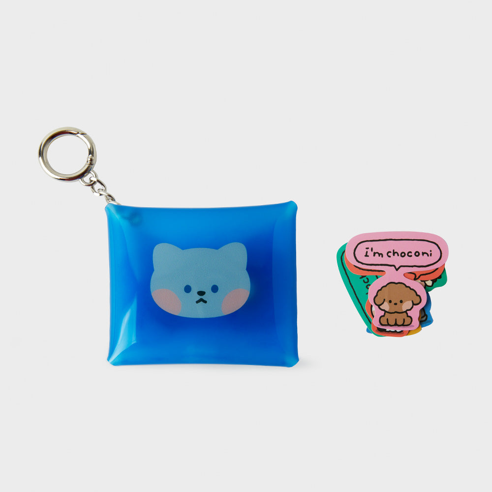 minini ポーチ付きステッカーセット ニャギ