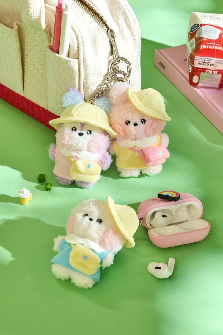 BT21 mini minini ぬいぐるみキーリング(PICNIC) MANG
