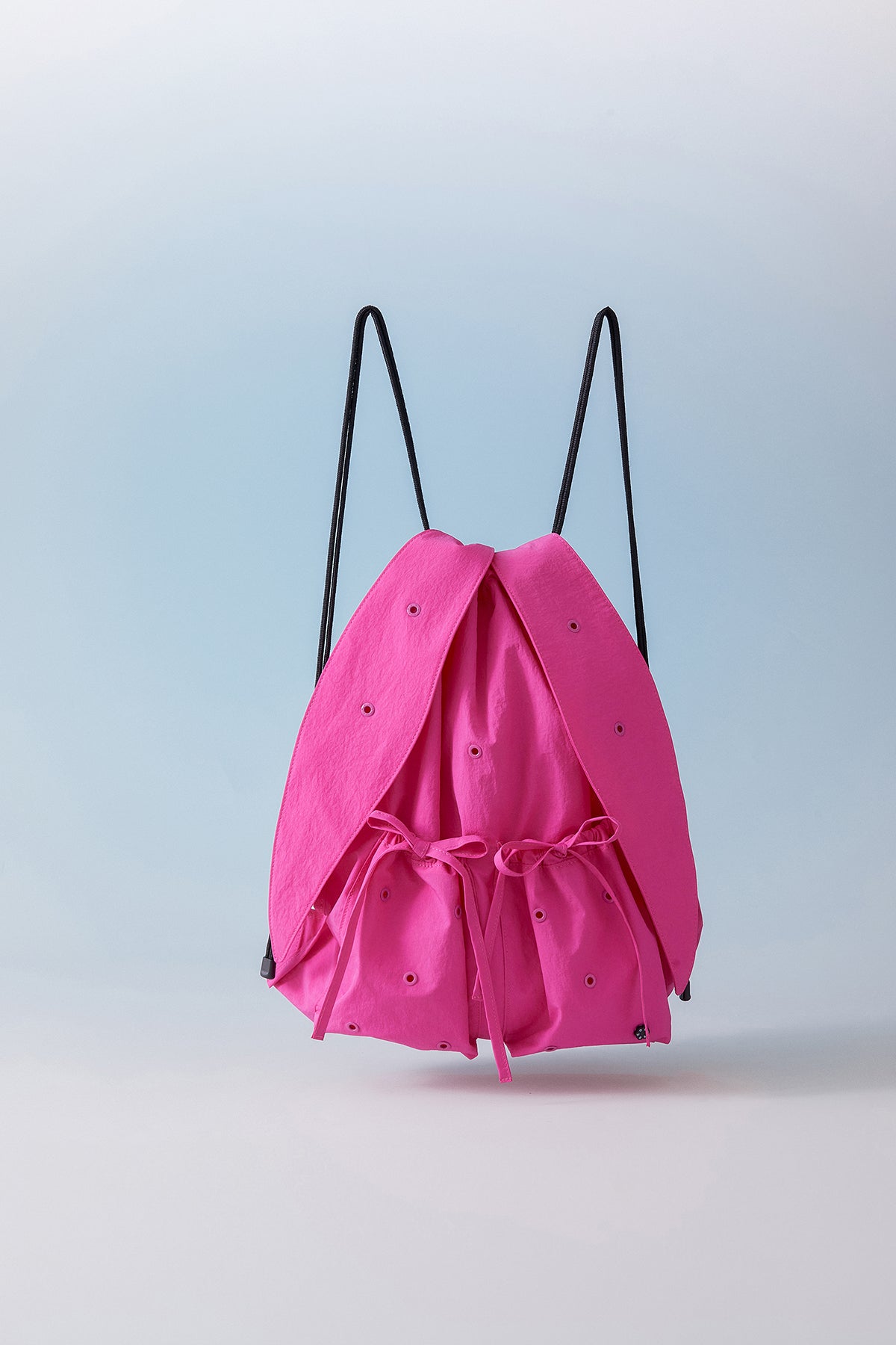 NJ X COLLER ラビットストリングバッグ(FUCHSIA PINK)