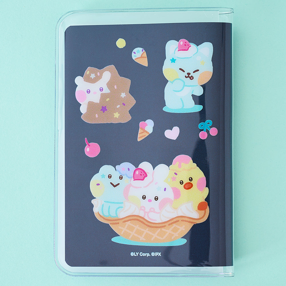 minini パスポートケース(ICE CREAM) LINE FRIENDS