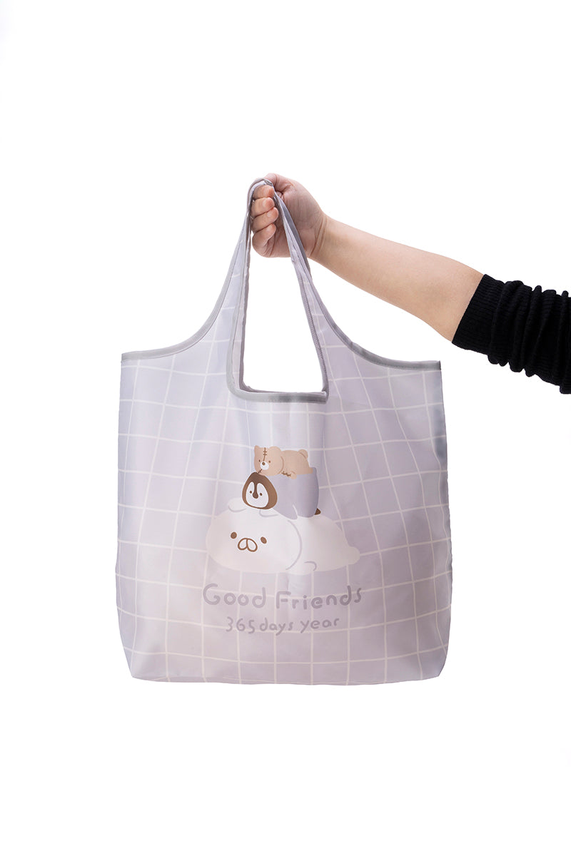 エコバック肩掛けショルダー(Good Friends) ねこぺん日和