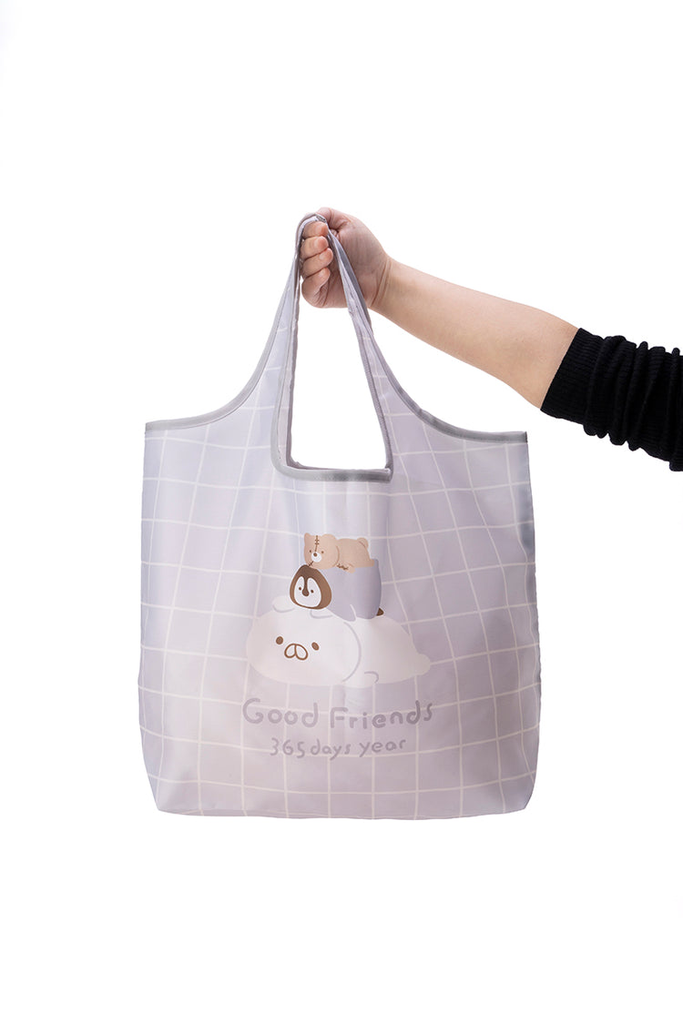 エコバック肩掛けショルダー(Good Friends) ねこぺん日和