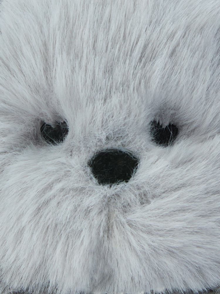 COLLER ぬいぐるみキーリング  グレー