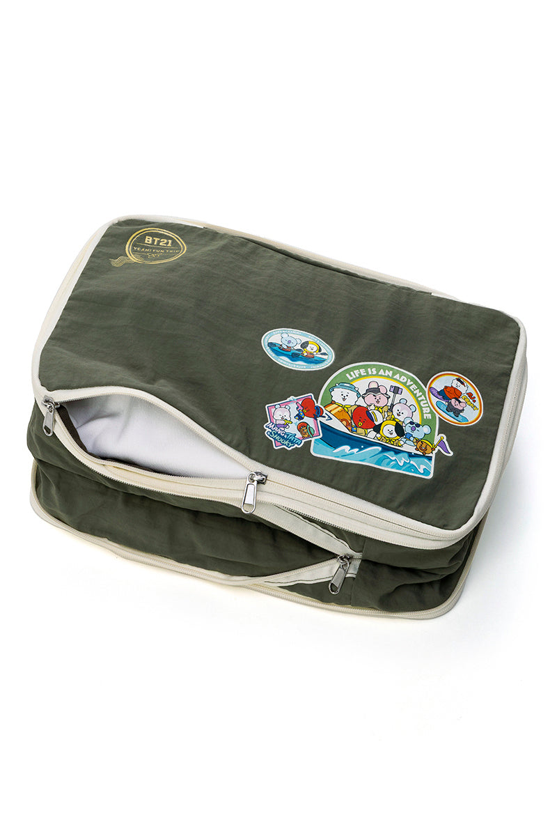 圧縮トラベルポーチ(Yeah！Fun Trip) BT21