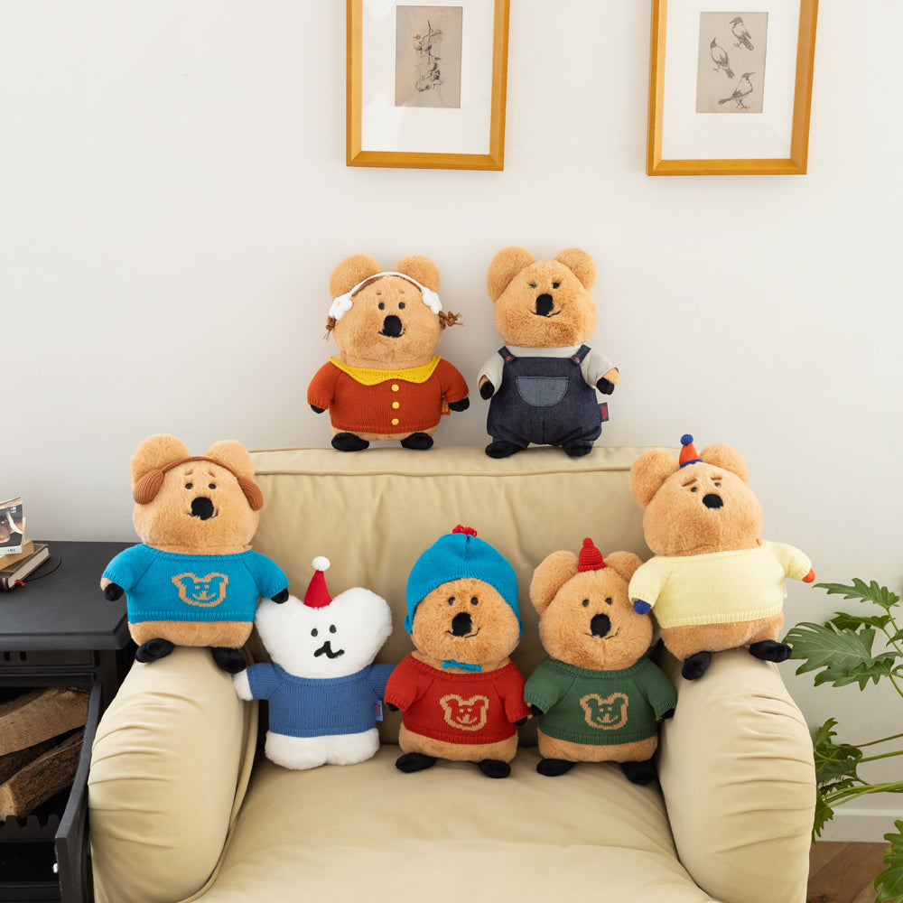 送料無料 日本 ぬいぐるみ(COCOCUP) DINOTAENG ファッティ FRIENDS LINE – コーヒー