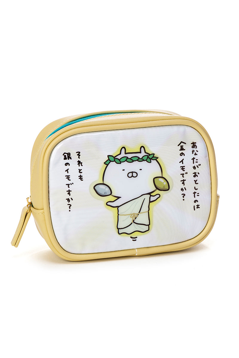 金の芋銀の芋 スクエアポーチ(むかしばなし) うさまる