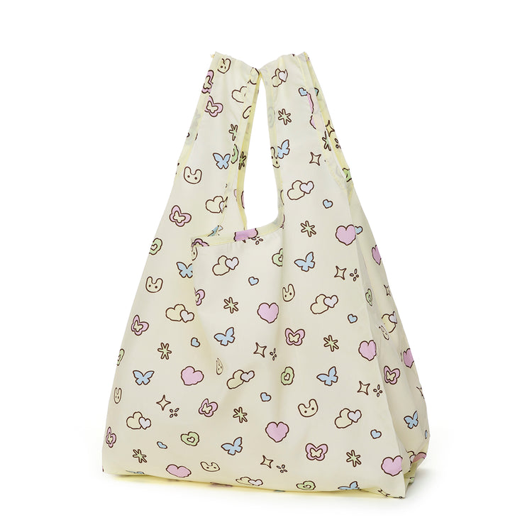bunini エコバックINマスコット(WHITE)