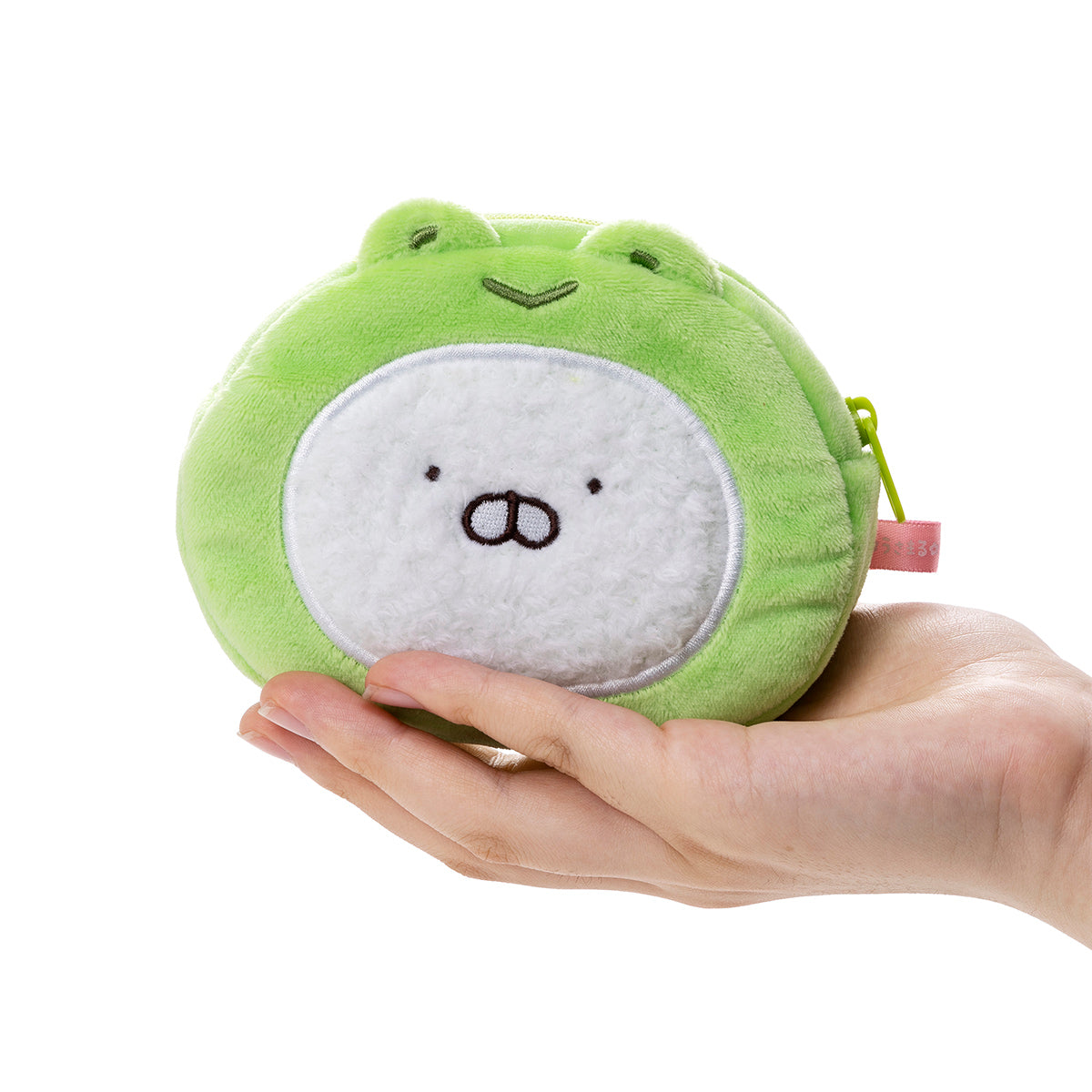 かえるポーチ(レイン) うさまる