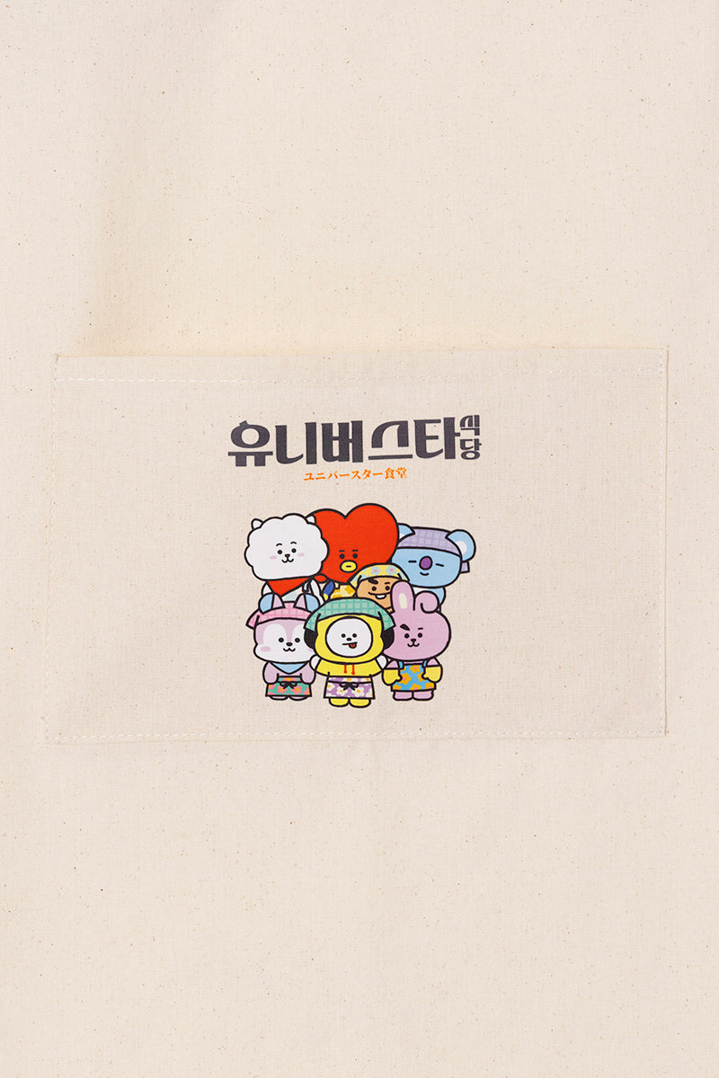 エプロン(ユニバースター食堂) BT21