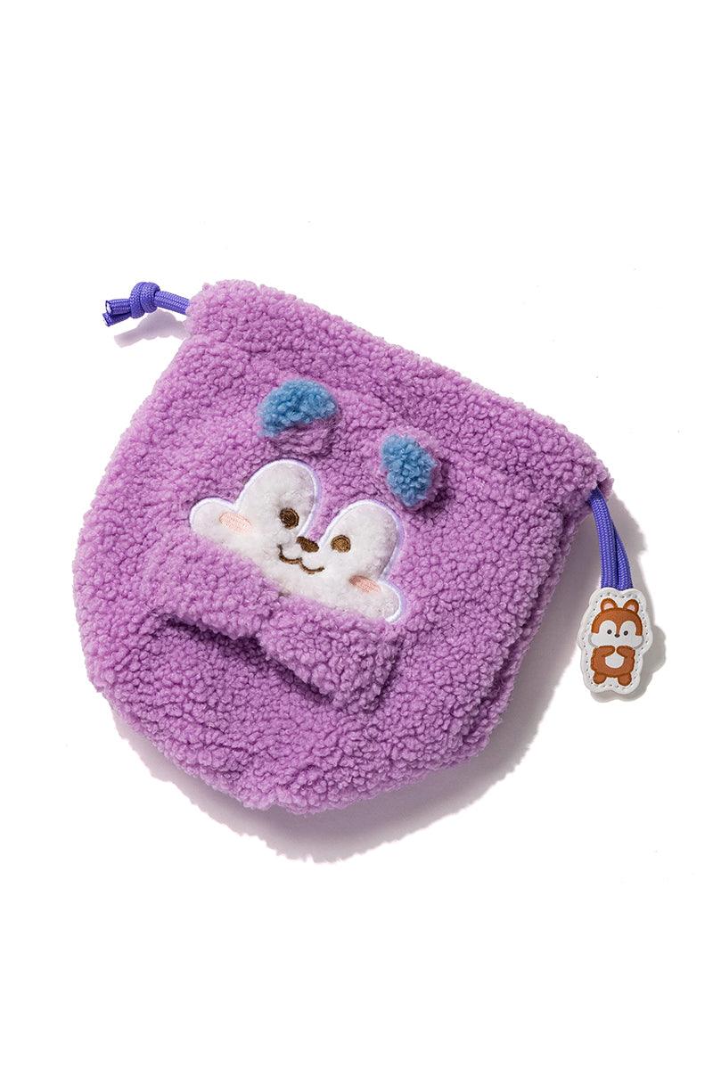 レアBTS グループ写真 巾着袋 巾着(Fluffy Big Hugs) MANG – LINE FRIENDS SQUARE JAPAN OFFICIAL