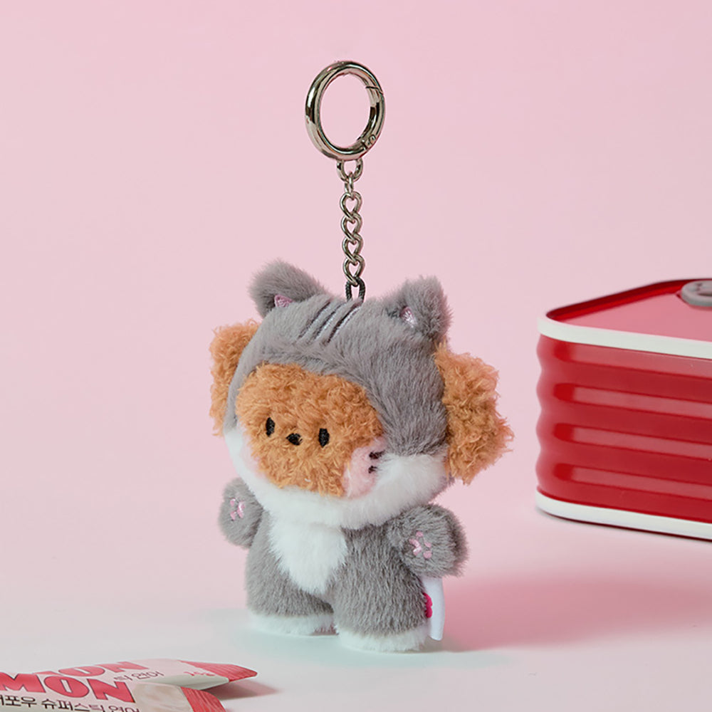 minini ぬいぐるみキーリング(catnini) チョコニ