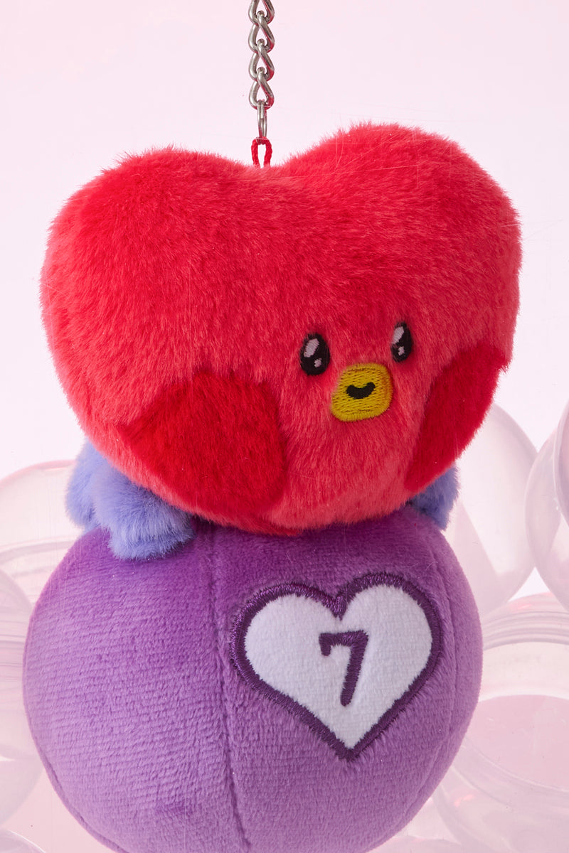 BT21 minini ぬいぐるみキーリング(LUCKY GATCHA) TATA