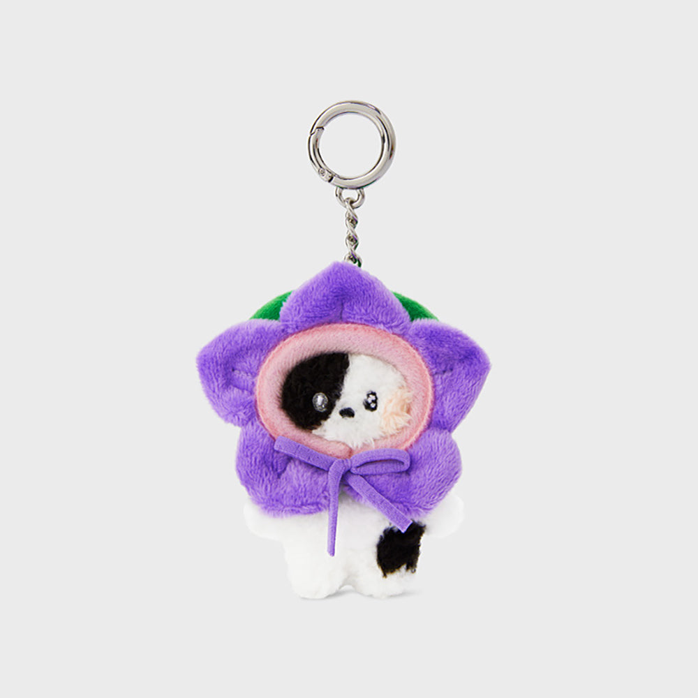 mini minini フラワーキーリング ジェニニ